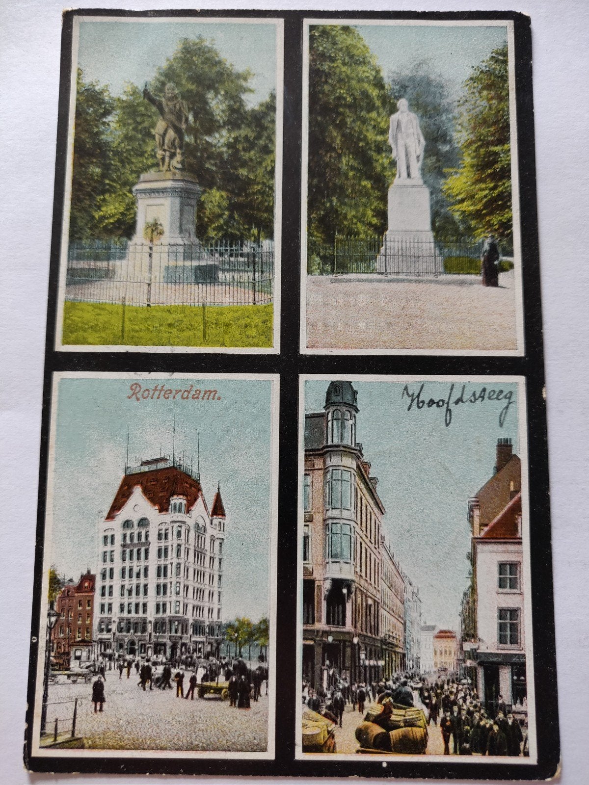 X2564 Rotterdam 1905 Kleinrond Moordrecht, Verzamelen, Ansichtkaarten | Nederland, Ophalen of Verzenden, Voor 1920, Zuid-Holland