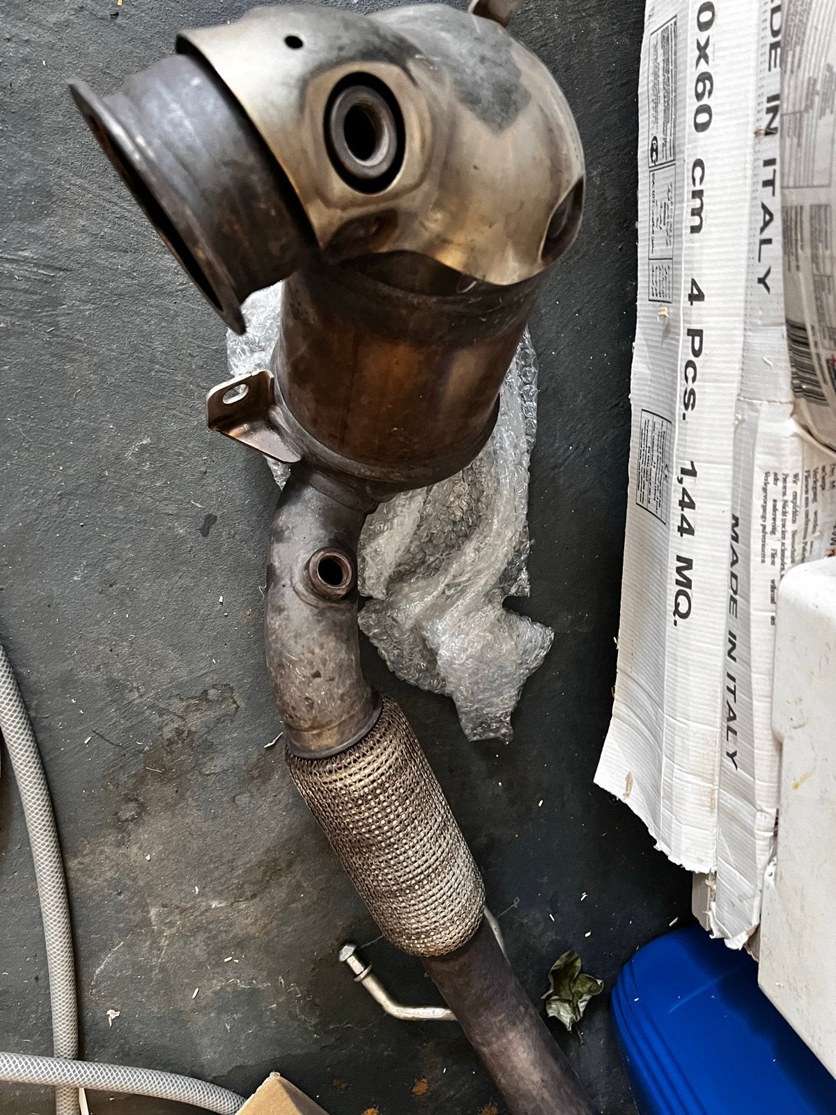 Audi A3 1.4 TFSI Sedan Downpipe met Katalysator (2014), Ophalen of Verzenden, Gebruikt, Audi