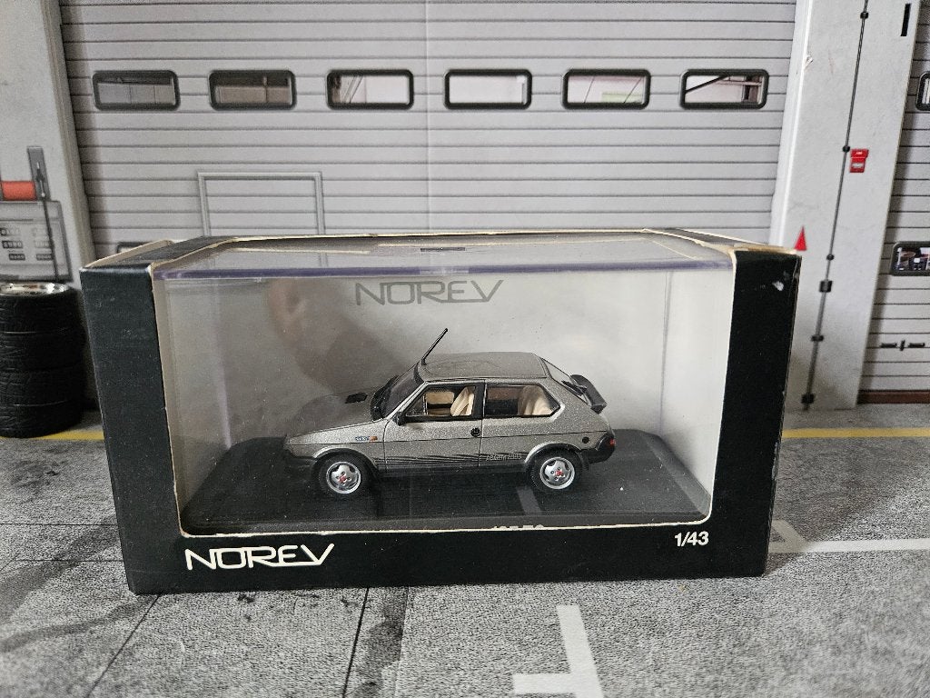 Norev Fiat Ritmo Abarth 125 TC 1981 1/43 in ovp, Ophalen of Verzenden, Zo goed als nieuw, Auto, Norev