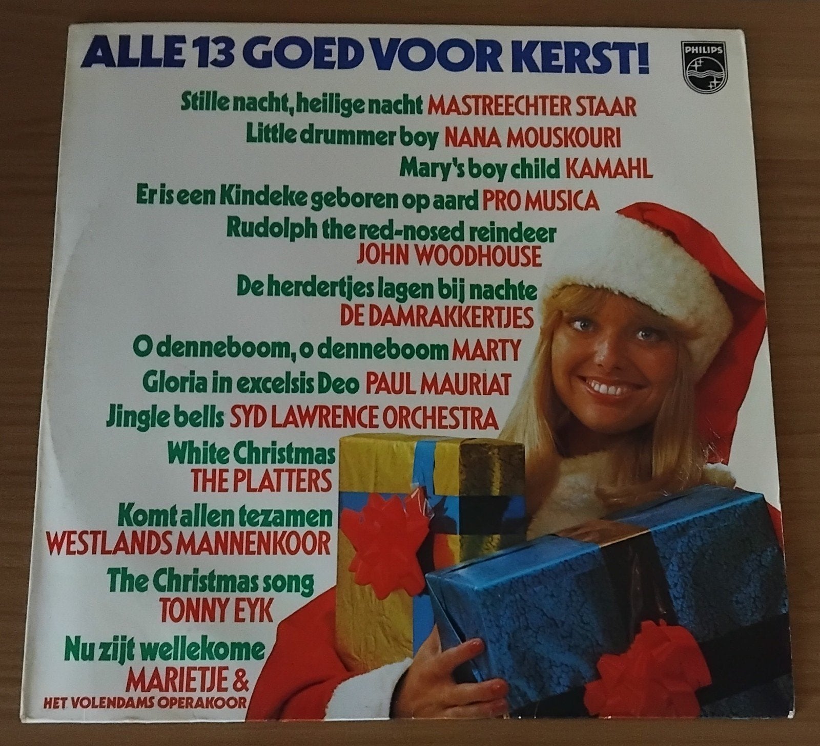 Alle 13 Goed Voor Kerst! - Kerst LP Vinyl Philips, Cd's en Dvd's, Vinyl | Verzamelalbums, Ophalen of Verzenden, Gebruikt