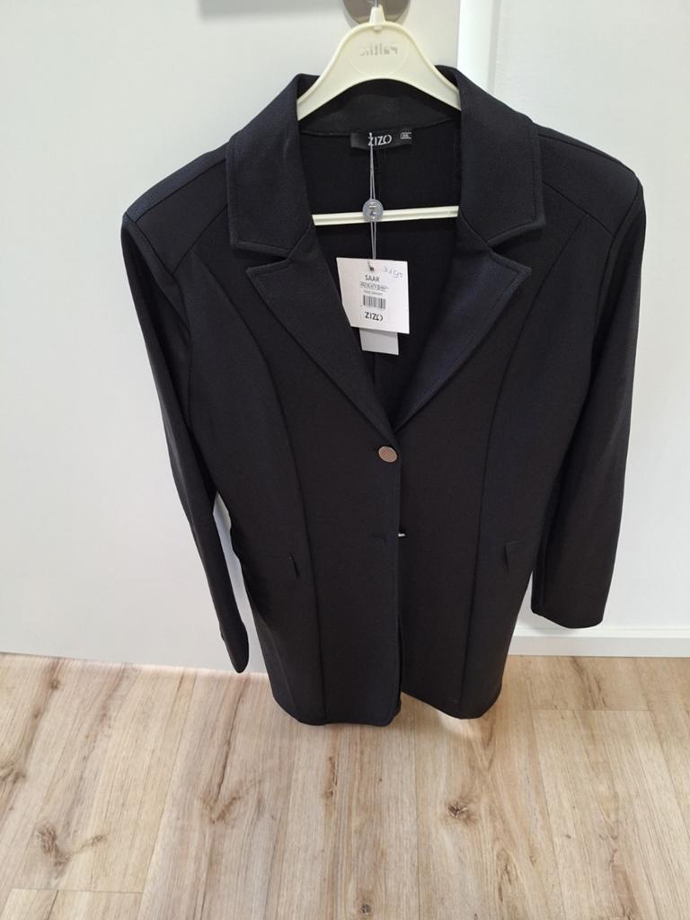 Blazer, Ophalen of Verzenden, Nieuw, Maat 42/44 (L), Zwart