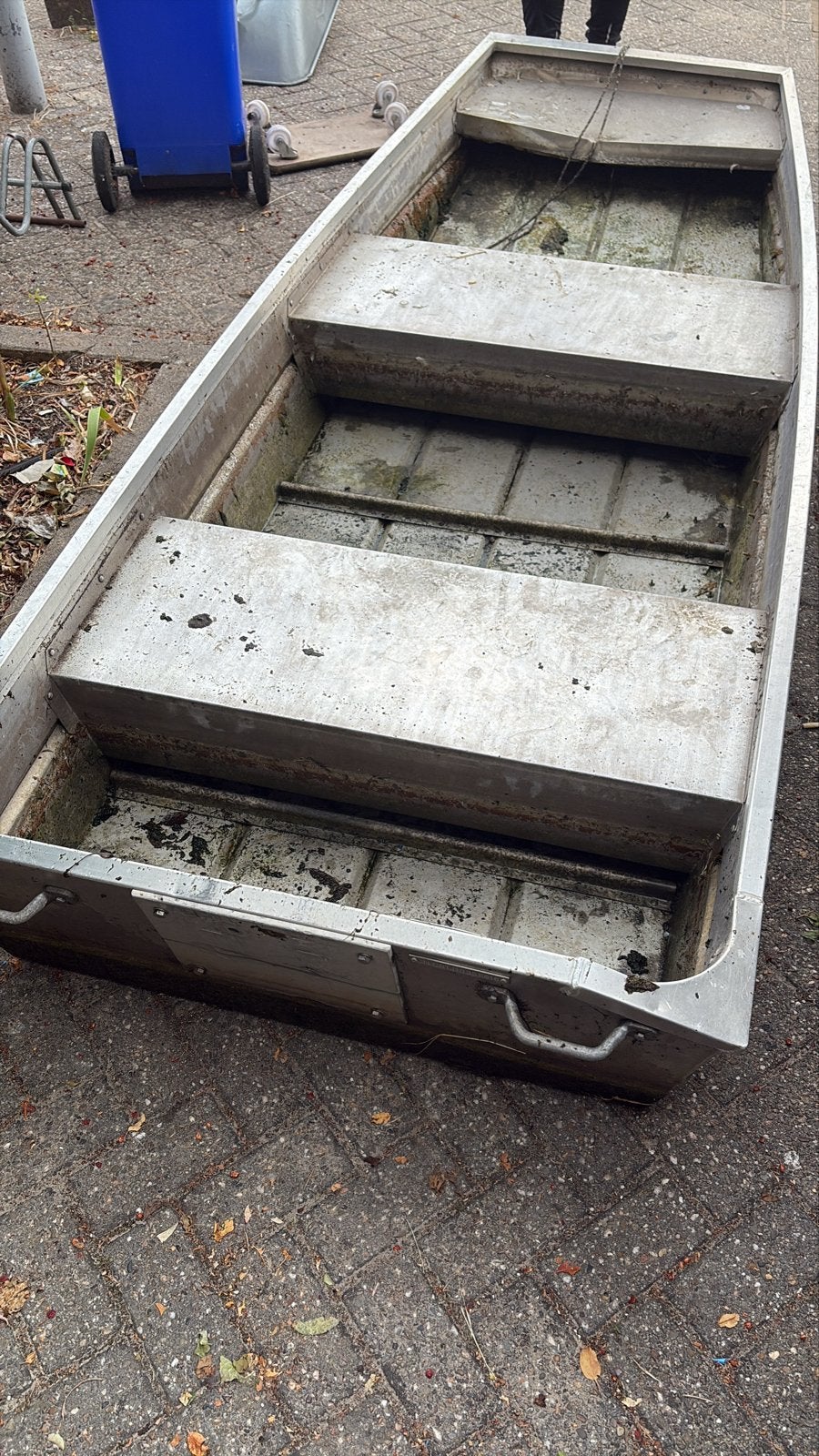 Aluminium platbodem / visboot app me hoeveel je biedt, Ophalen, Gebruikt, Overige typen, Motorboot