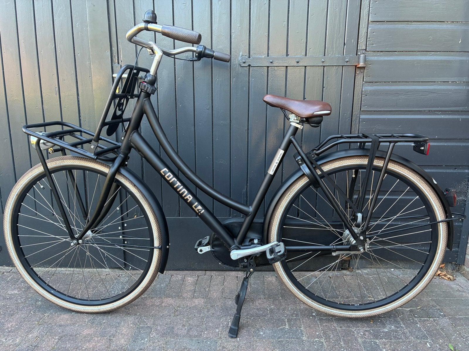 Unieke Cortina U4 Omafiets/Transportfiets 7 versnellingen, Ophalen, Terugtraprem, Versnellingen, 53 tot 56 cm