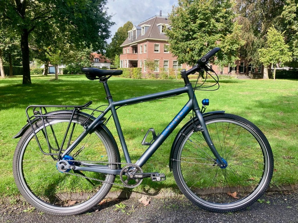 Santos Travel Lite Rohloff H57, 28 inch, Gebruikt, 10 tot 15 versnellingen, Velgrem