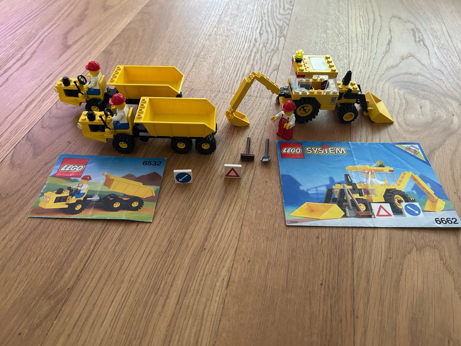 LEGO System Bouwvoertuigen Set (6532 & 6662), Ophalen of Verzenden, Gebruikt, Overige merken