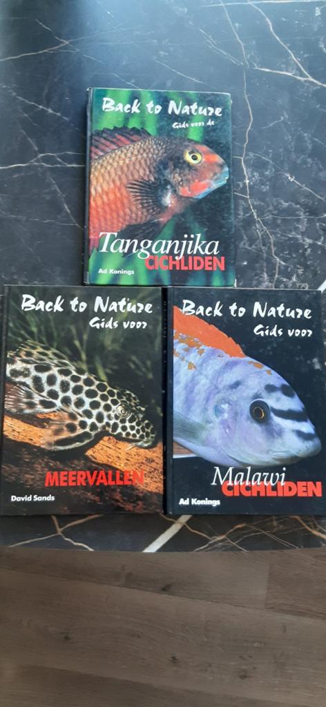 Back to Nature, Tanganyika, Malawi Cichliden & Meerva, Boeken, Ophalen of Verzenden, Zo goed als nieuw