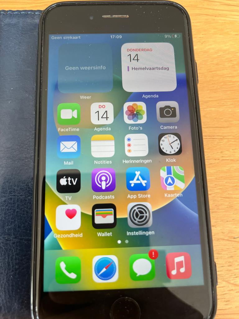 Apple iPhone 8 64GB Zwart, Telecommunicatie, Mobiele telefoons | Apple iPhone, Gebruikt, Zwart, Ophalen of Verzenden, 64 GB