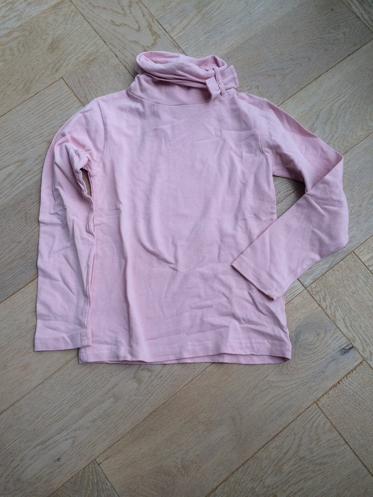 zgan lichtroze col shirtje van someone mt 116, Meisje, Ophalen of Verzenden, Zo goed als nieuw, Someone