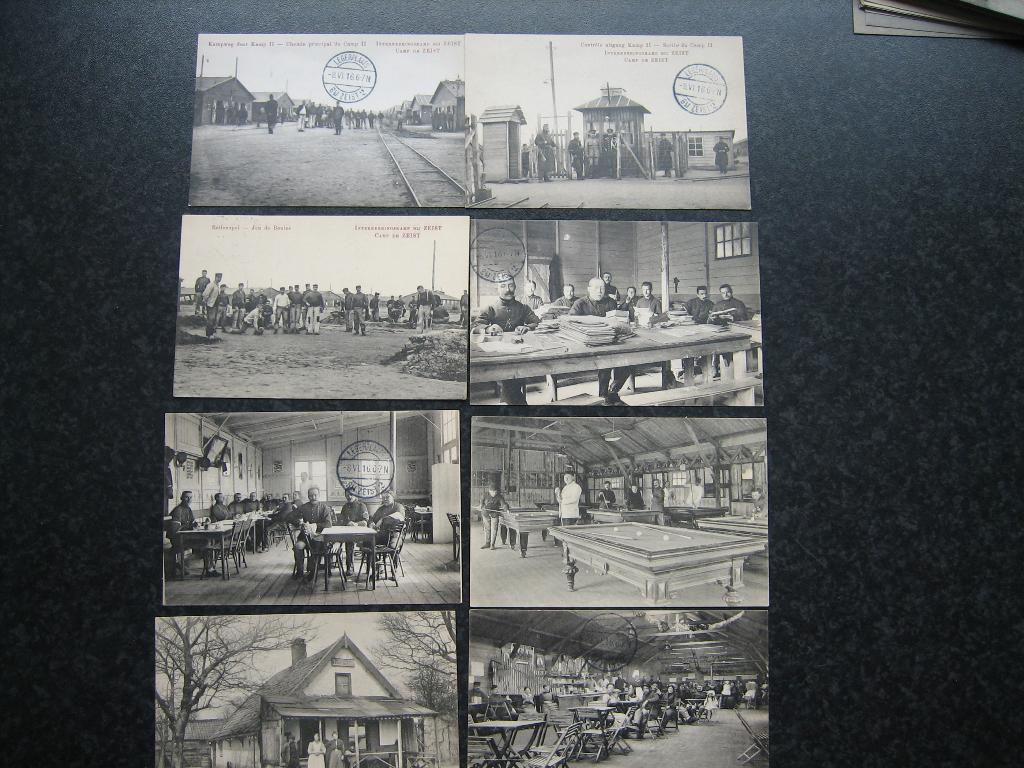 ZEIST WW1 Interneringskamp Belgen 48 stuks, Ophalen of Verzenden, Voor 1920, Utrecht