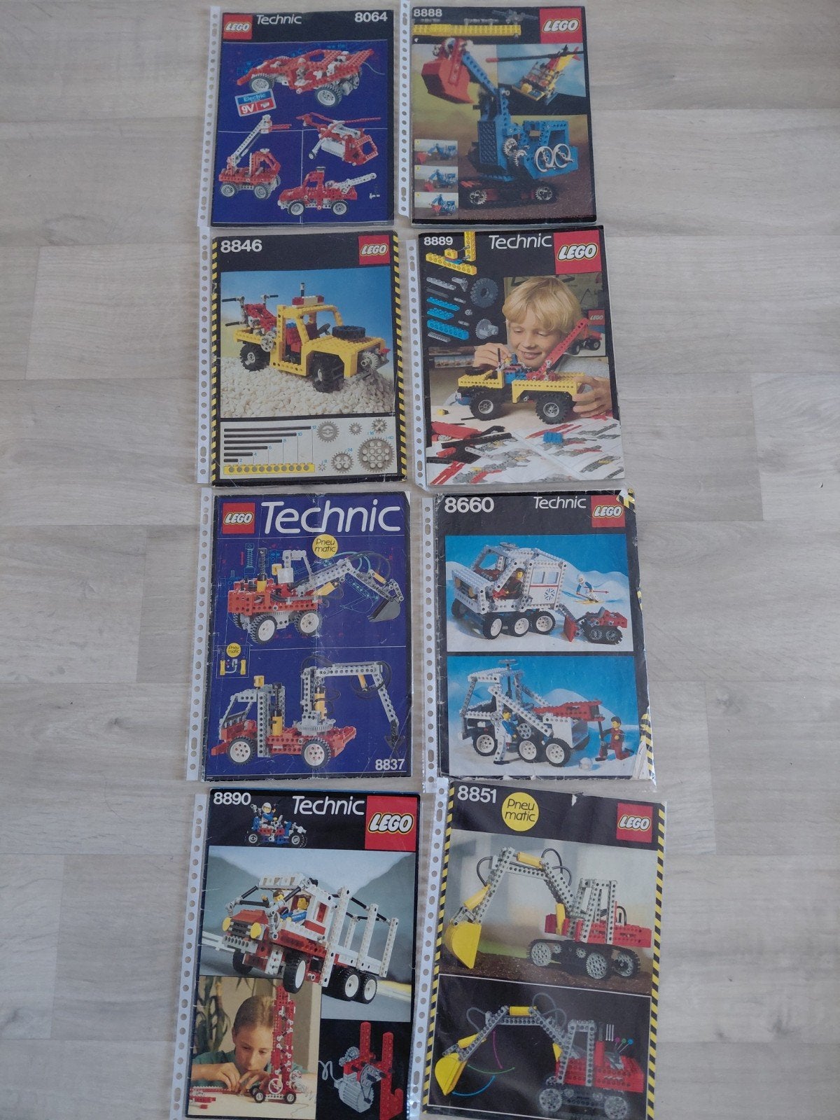 Lego Technic instructieboekjes - diverse sets, Ophalen of Verzenden, Gebruikt