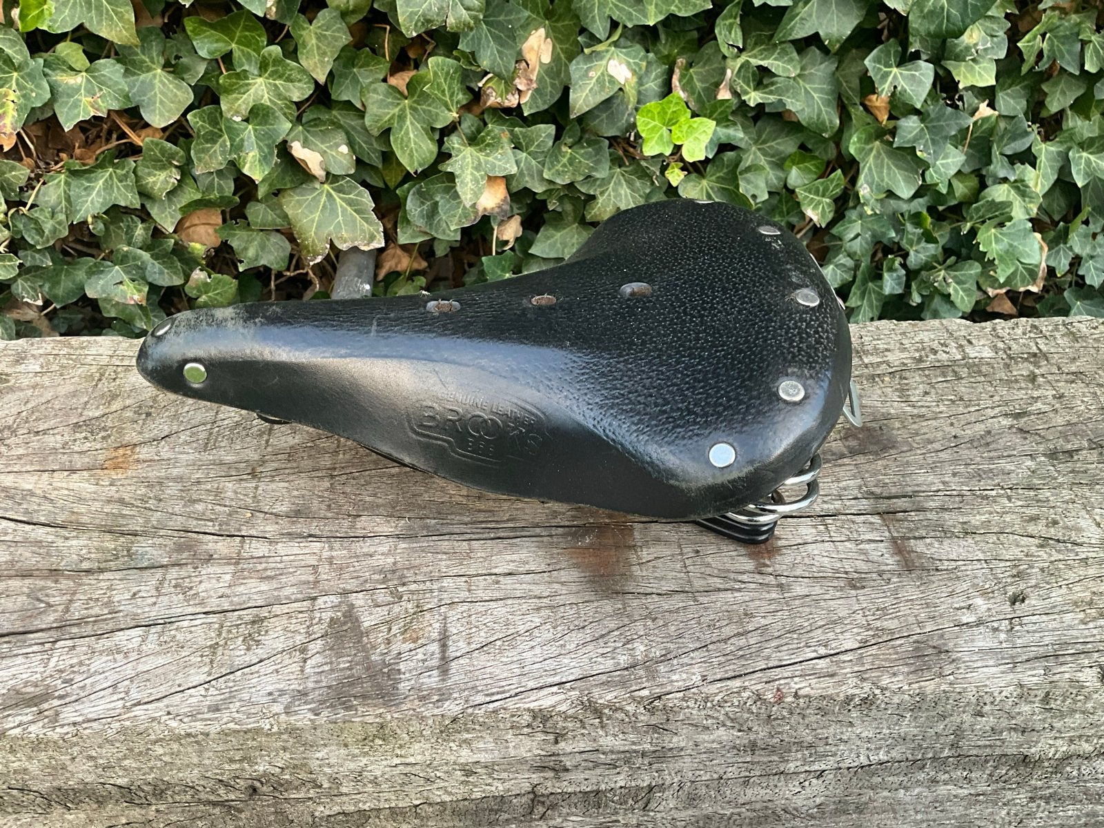 Brooks B66 fietszadel - Nette staat, Gebruikt, Leer, Ophalen of Verzenden, Zadel