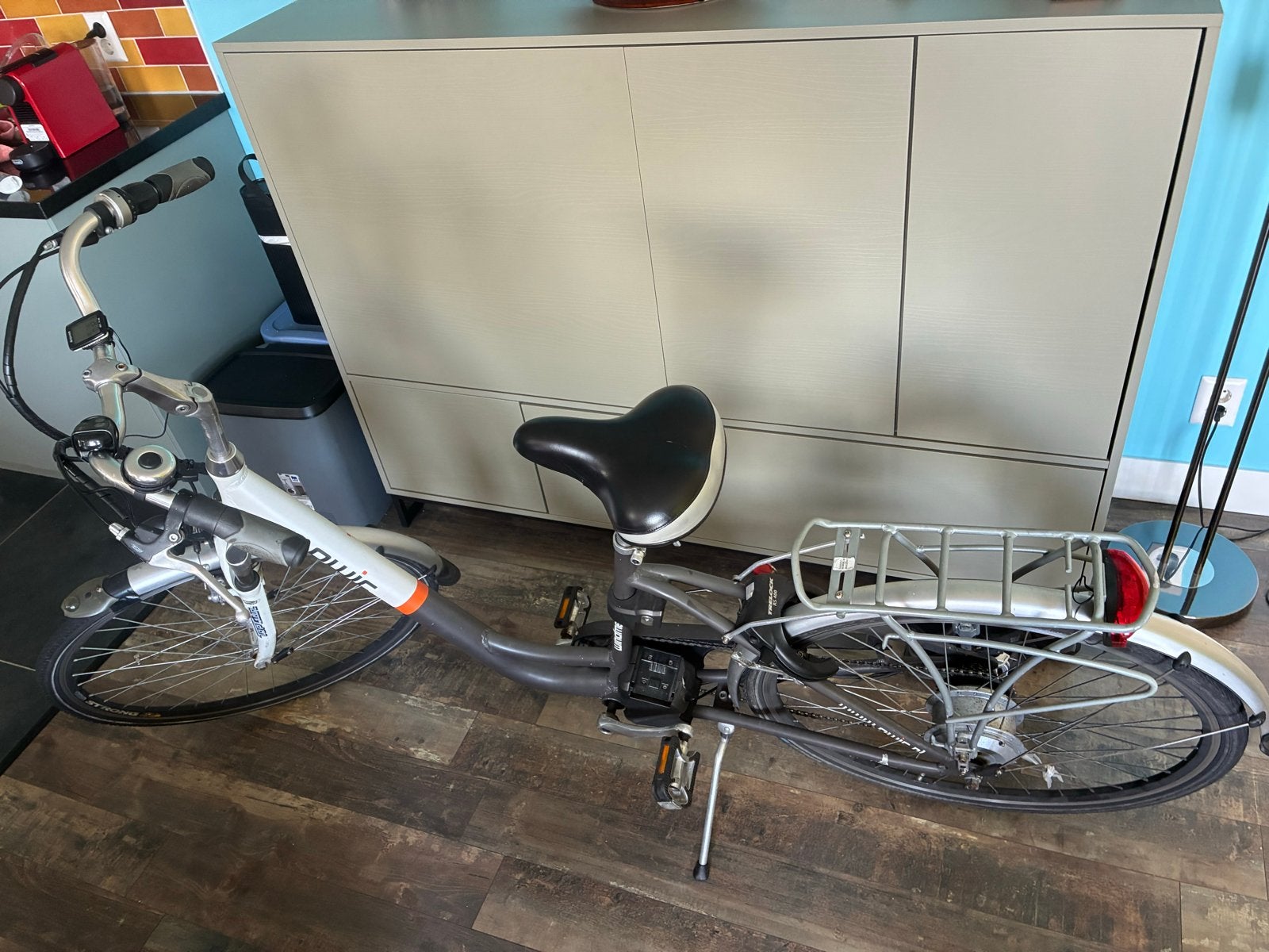 Gebruikte elektrische fiets met lage instap, Gebruikt, 47 tot 51 cm, 30 tot 50 km per accu, Ophalen