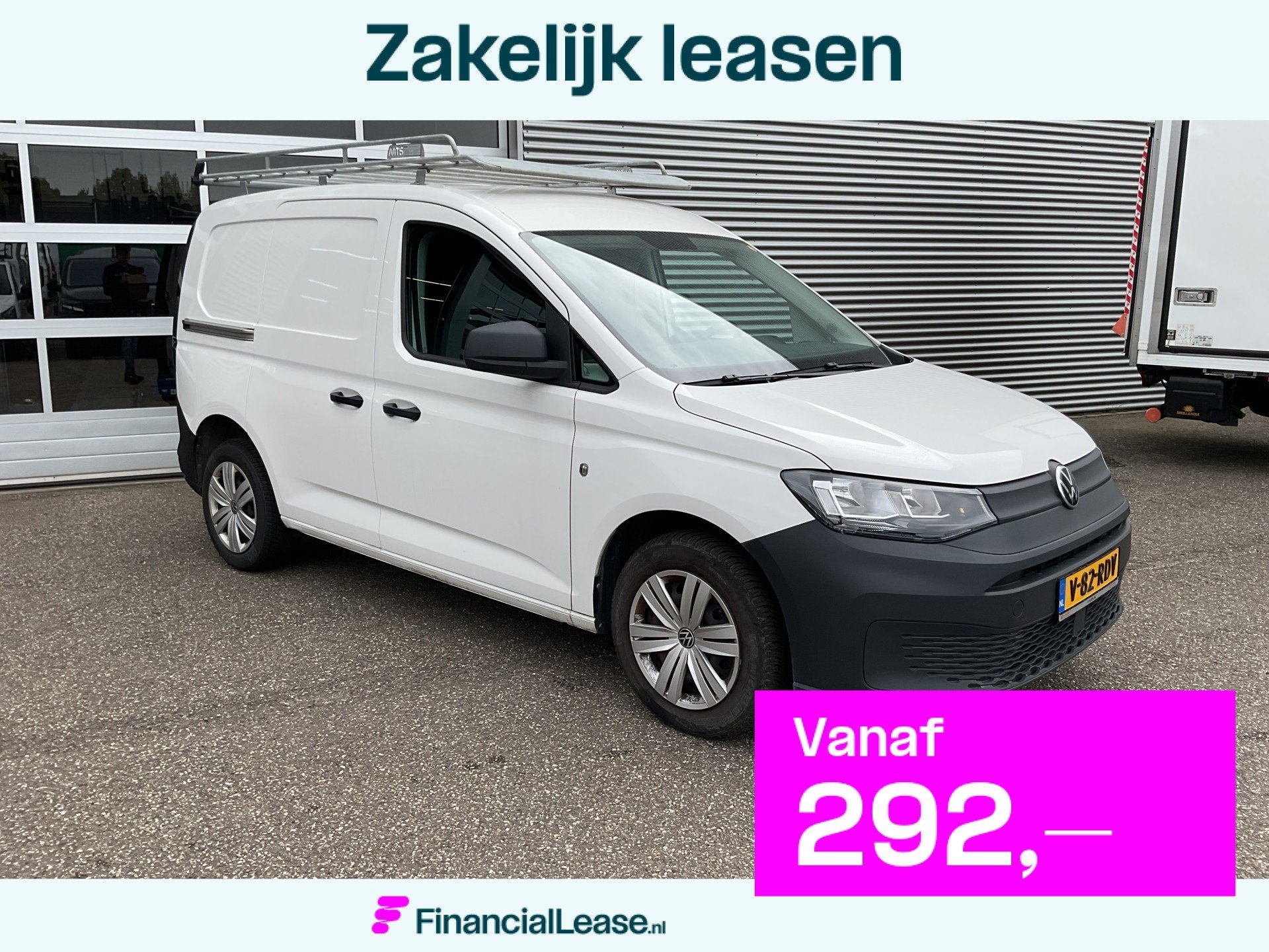 Volkswagen Caddy Cargo 2.0 TDI 100 pk Carplay/ Imperiaal/ Cr, Voorwielaandrijving, Gebruikt, 4 cilinders, Volkswagen