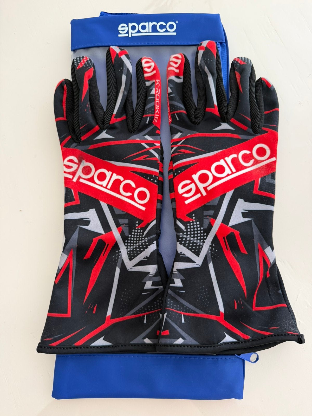 Sparco K-Rookie karthandschoenen maat 11 – zo goed als nieuw, Ophalen of Verzenden, Zo goed als nieuw