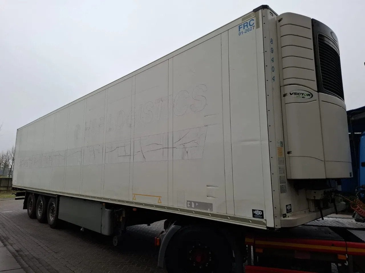 Schmitz Cargobull SCB*S3B / ON-60-PF (bj 2015), Auto's, Overige brandstoffen, Wit, Origineel Nederlands, Bedrijf