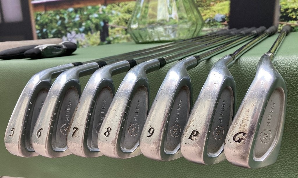 Miura top golfset, Sport en Fitness, Ophalen of Verzenden, Gebruikt, Set