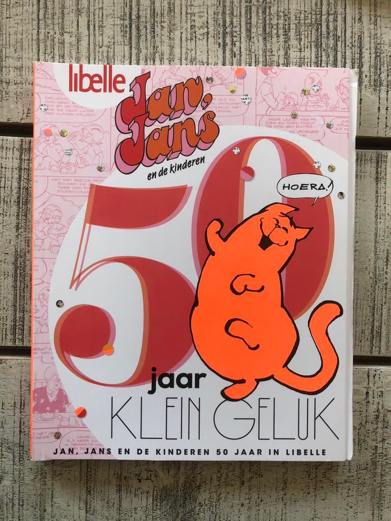 50 jaar Jan Jans Kinderen Kruis Libelle, Eén stripboek, Ophalen of Verzenden, Zo goed als nieuw