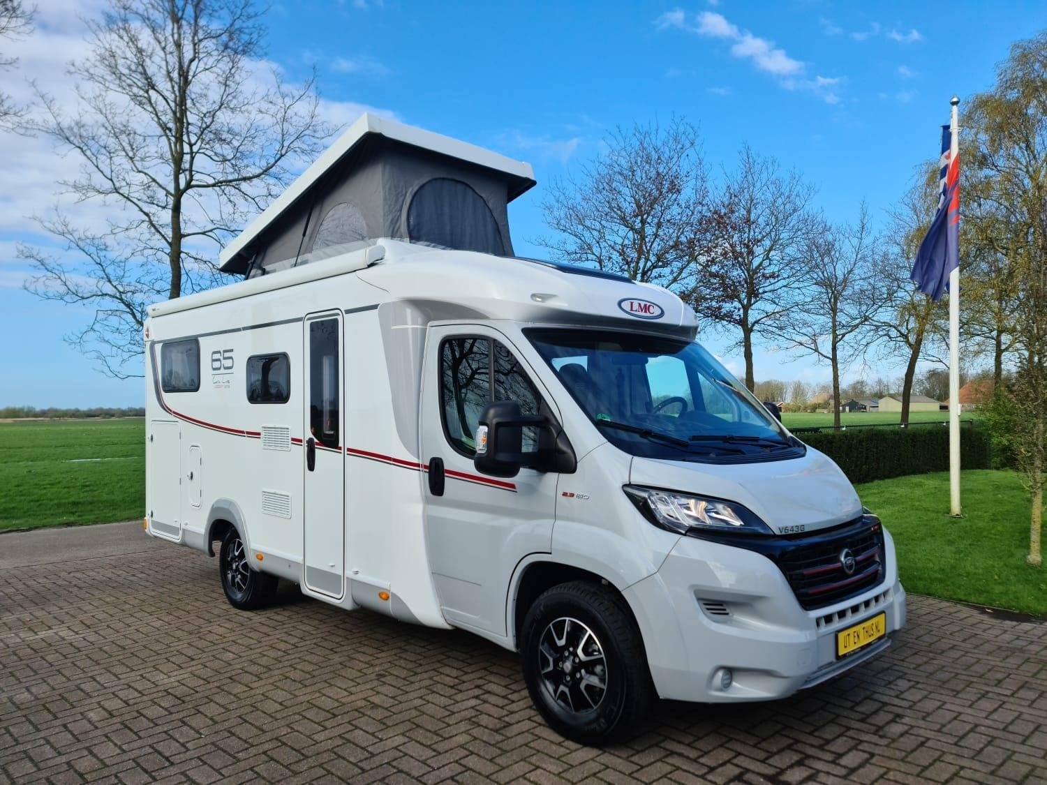 ️ LMC V643G * 9G automaat * lengtebedden * hefdak, Automaat, Bedrijf, Diesel, LMC