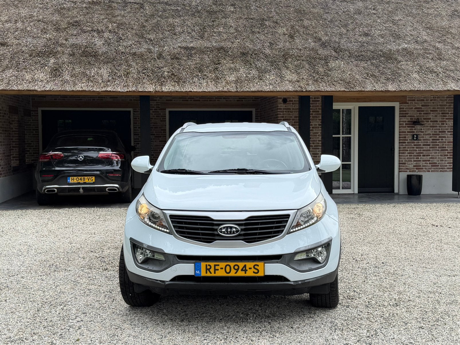 Kia Sportage 2.0 Cvvt 2WD 2012 Wit Benzine LPG trekhaak, Auto's, Kia, 1998 cc, 4 cilinders, 727 kg, 75 €/maand