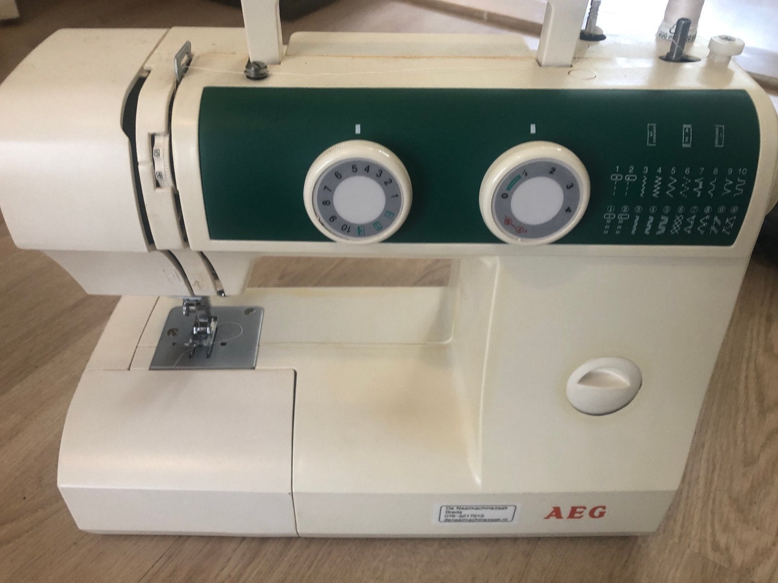 AEG Naaimachine FY791 - Betrouwbaar en Gebruiksvriendelijk, Hobby en Vrije tijd, Naaimachines en Toebehoren, Ophalen, Gebruikt