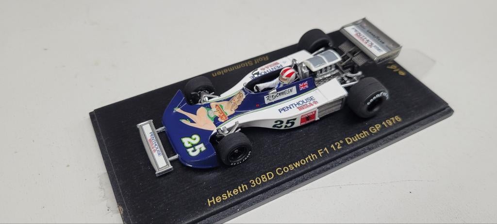 Spark Hesketh 308D Cosworth Dutch GP 1976 Rolf Stommelen, Ophalen of Verzenden, Zo goed als nieuw, Auto, Overige merken