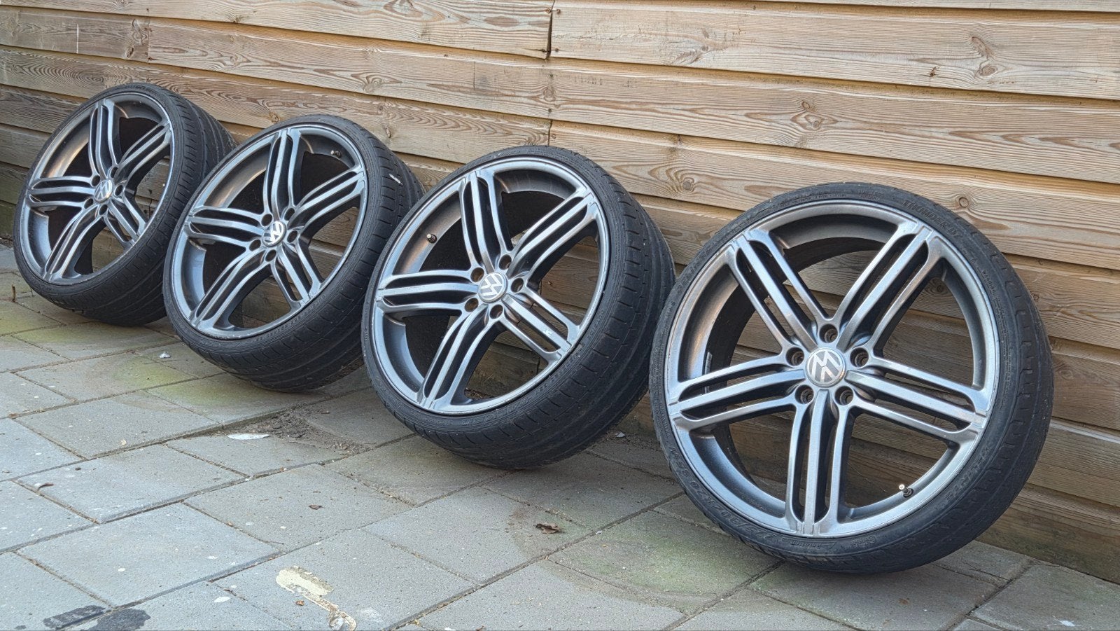 Audi A6 S-Line C6 velgen, Auto-onderdelen, Banden en Velgen, Ophalen, 20 inch, Zomerbanden, Velg(en)