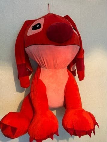 XXL Knuffel - Rode Stitch (Lilo & Stitch), Disney, Overige typen, Ophalen of Verzenden, Zo goed als nieuw