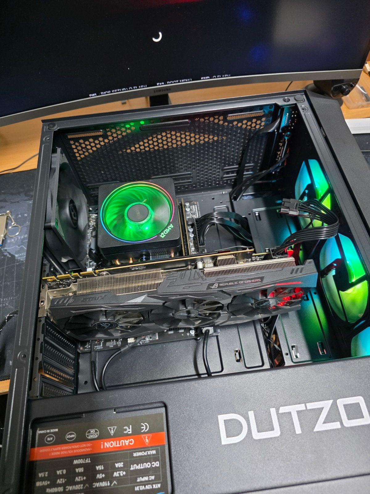 Game Pc met regelbare RGB, Ophalen, Nieuw, 4 Ghz of meer, SSD