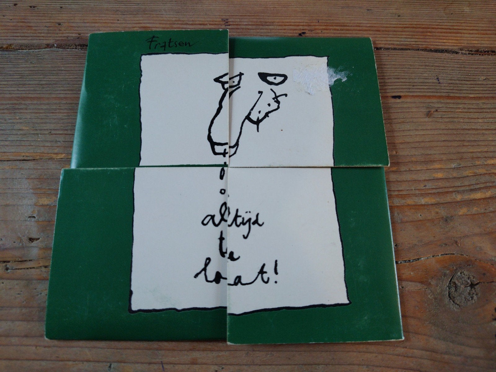 Fratsen - Altijd Te Laat, Cd's en Dvd's, Ophalen of Verzenden, Gebruikt, Folk Rock