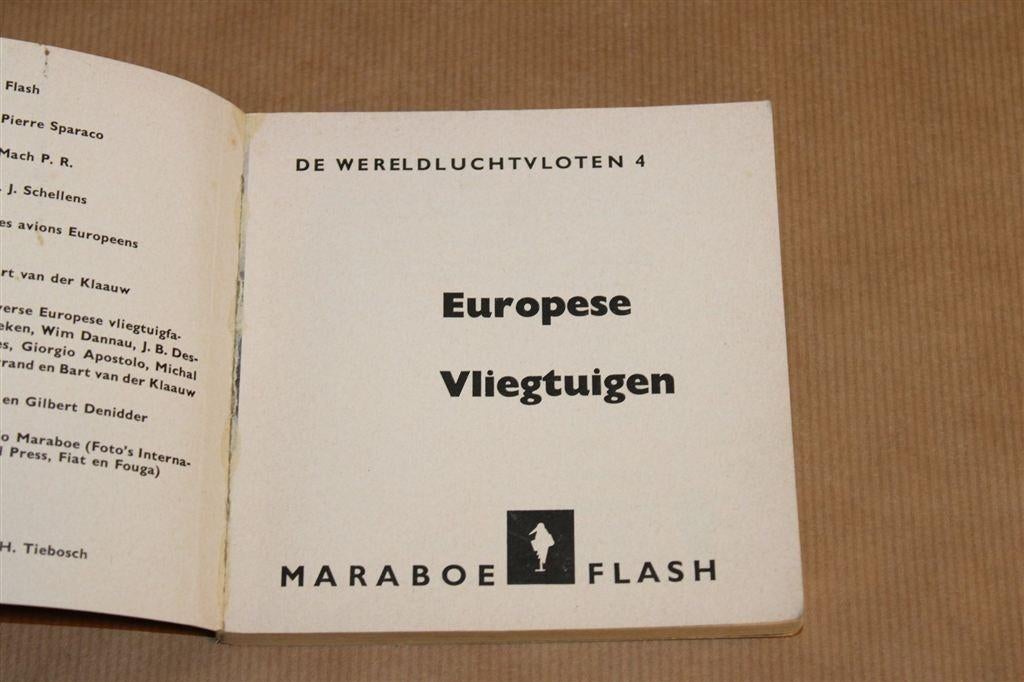 Europese Vliegtuigen — Maraboe-flash 22 [1964], Gebruikt, Schaalmodel, -, -