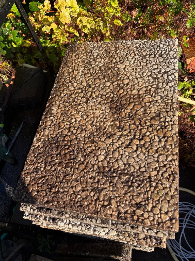 GRATIS - 18 tegels voor in de tuin 60x40x5 | tuintegels, Ophalen, Gebruikt, Minder dan 5 m², Beton