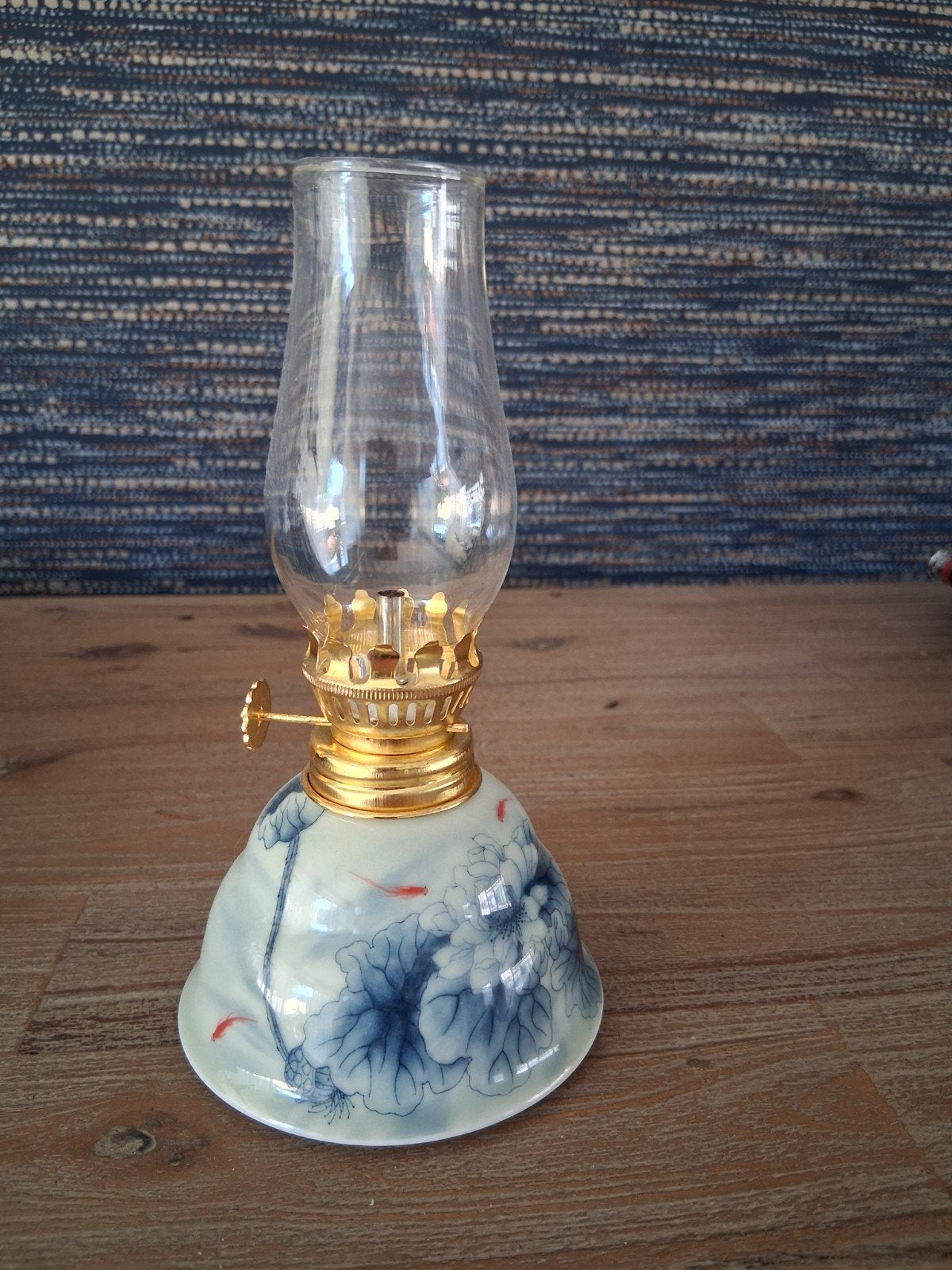 Prachtige olielamp, Antiek en Kunst, Ophalen of Verzenden