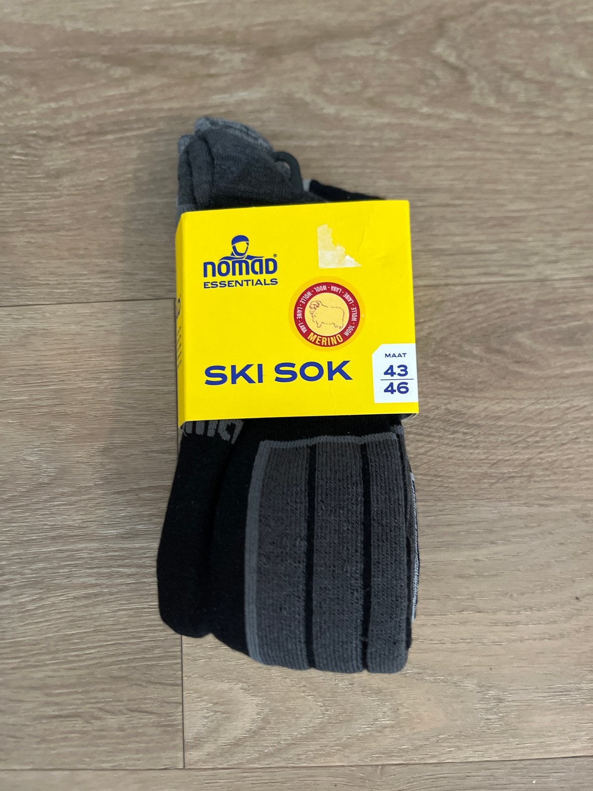Nieuwe Nomad Essentials Merino Ski Sokken - Maat 43-46, Ophalen of Verzenden, Nieuw, Maat 46/48 (XL) of groter, Overige typen