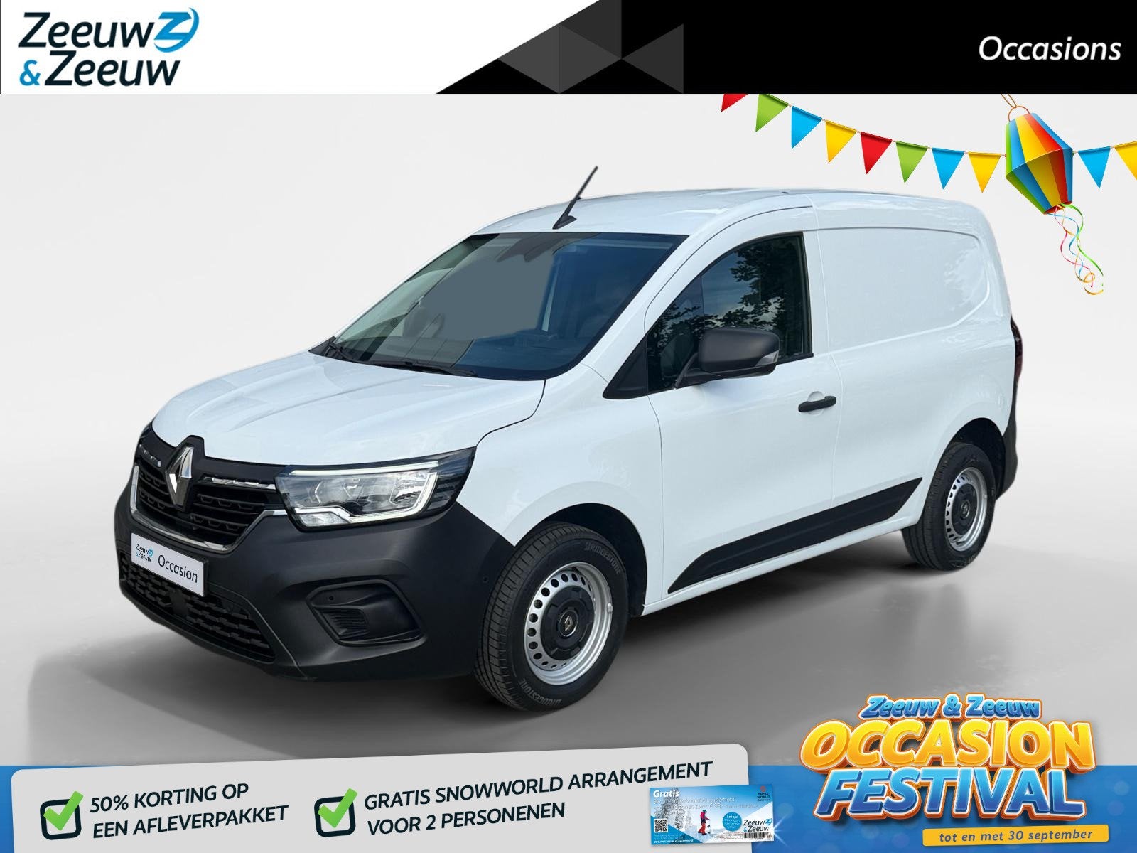 Renault Kangoo 1.5 Blue dCi 95 Comfort L1 BPM VRIJ | CRUISE, Voorwielaandrijving, Stof, Gebruikt, Euro 6