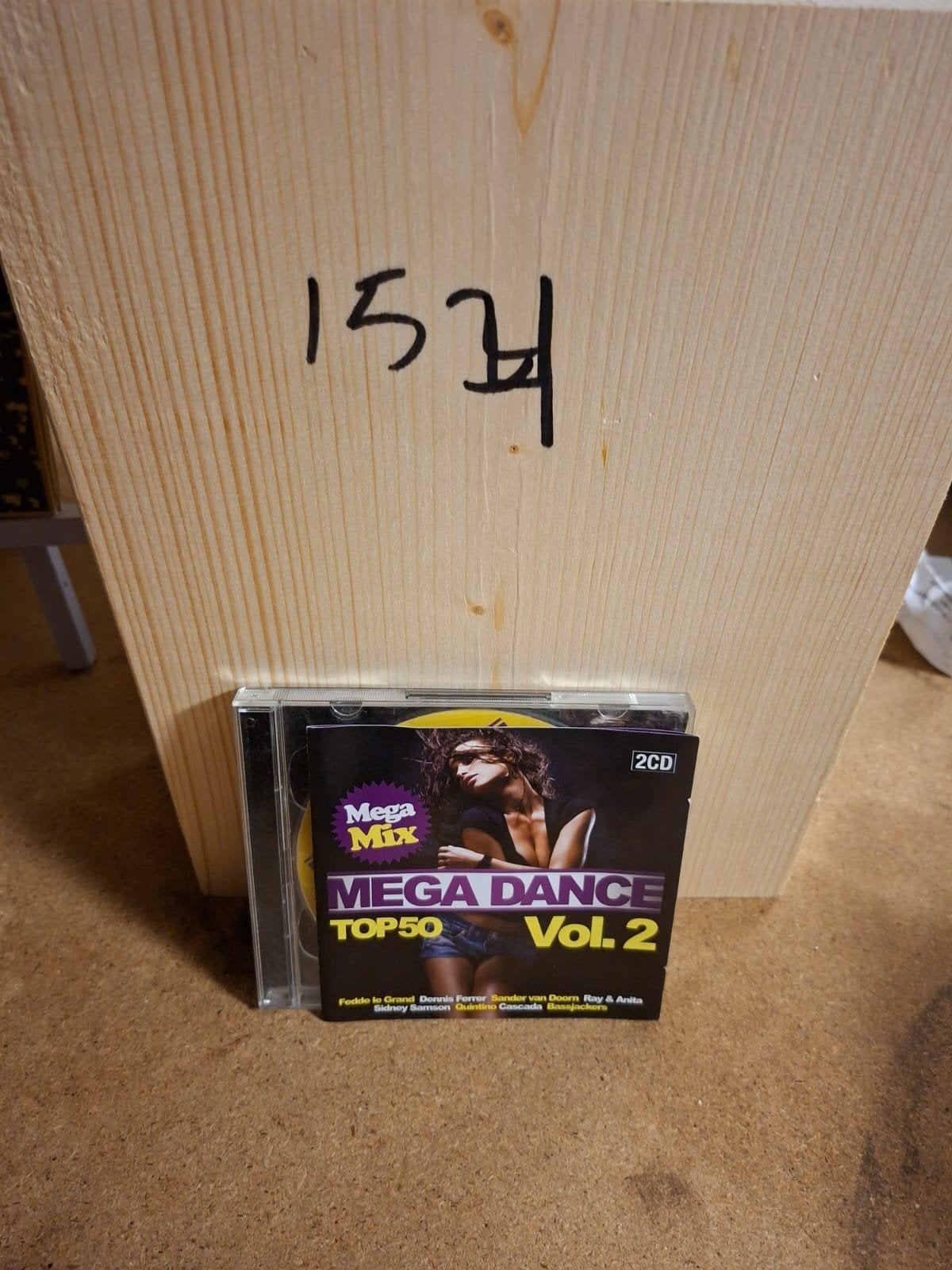 Mega Dance Top 50 Vol. 2 - Mega Mix 2CD, Cd's en Dvd's, Gebruikt, Dance, Ophalen of Verzenden, Verzamelalbum