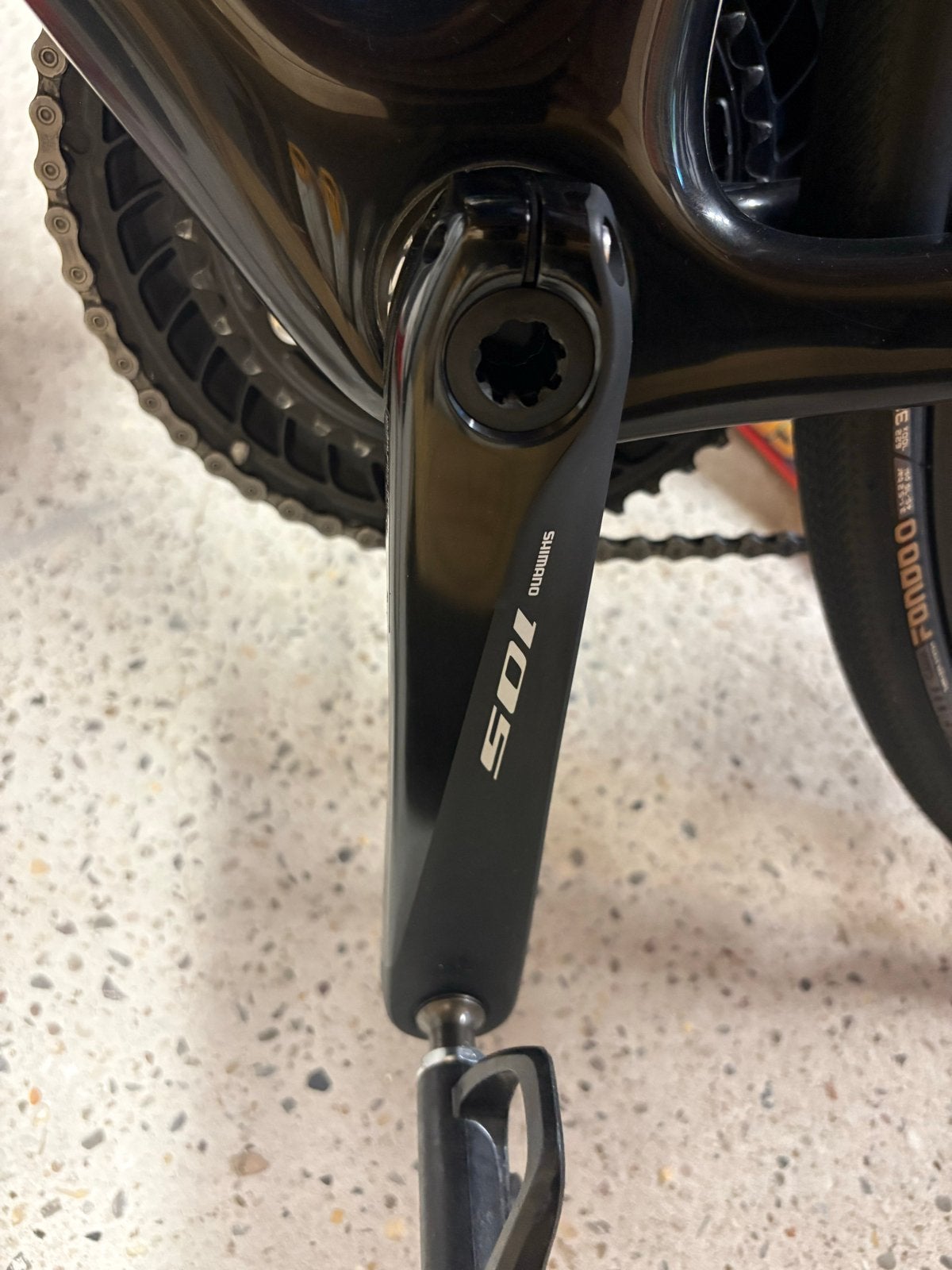 4iiii Precision Powermeter Shimano 105 175mm, Fietsen en Brommers, Ophalen of Verzenden, Zo goed als nieuw, Crankstel of Pedalen