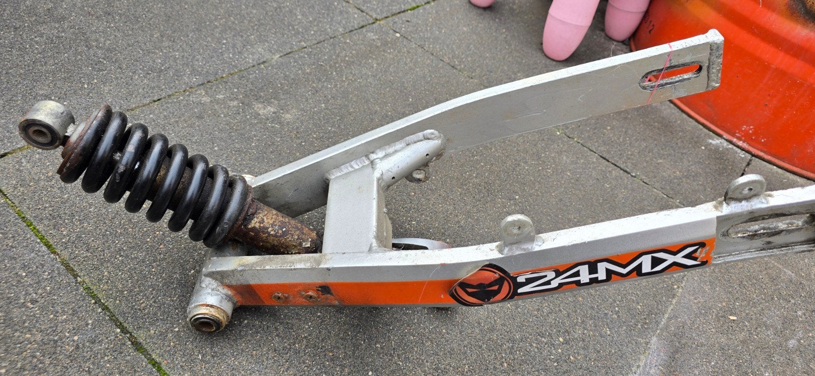 Gebruikte achterbrug 44cm voor ape, skyteam zhenhua jingchen, Ophalen of Verzenden, Gebruikt