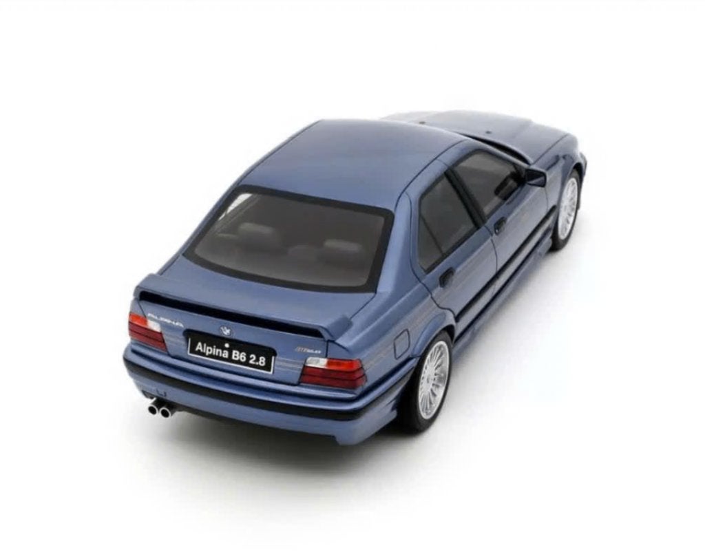 BMW E36 Alpina B6 2.8 Sedan BLAUW 92 OTTO MOBILE 1/18 OT1180, Verzenden, Nieuw, Auto, OttOMobile