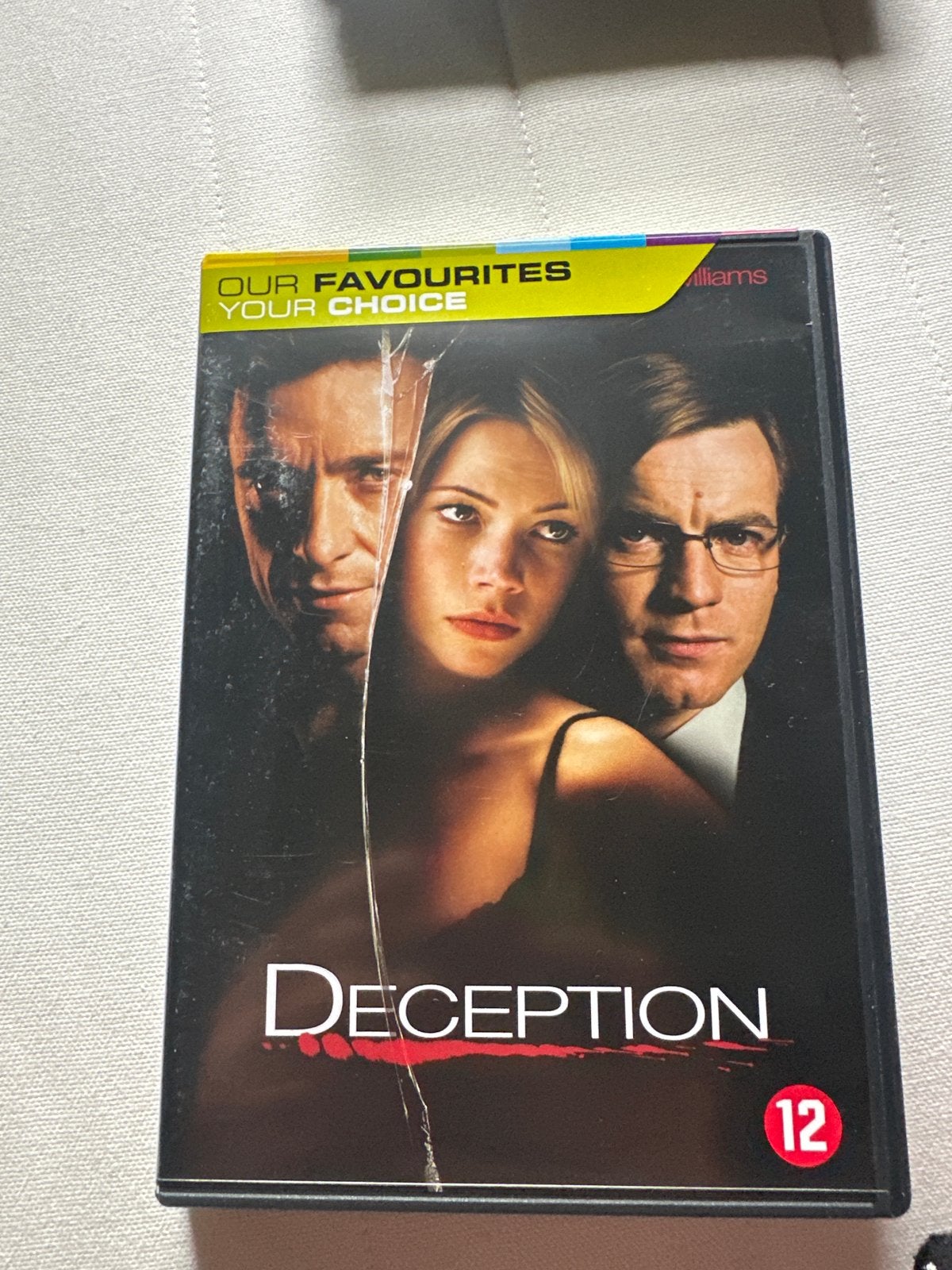 Deception DVD - Spannende thriller met Hugh Jackman, Psychologische thriller, Nederlands, Ophalen of Verzenden, Nieuw in verpakking