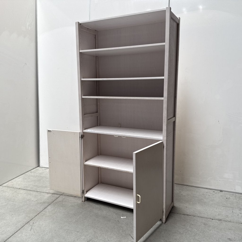 Lundia houten kast - 209x100x40 cm, Niet ingevuld, Gebruikt, Niet ingevuld, Niet ingevuld