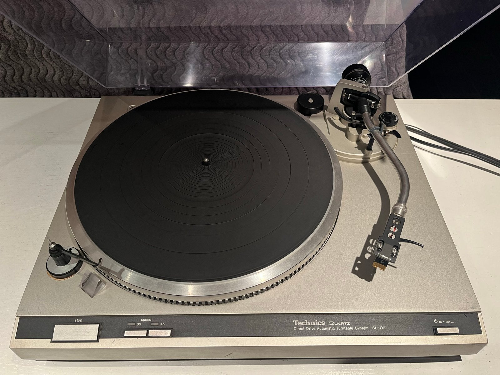 Technics SL-Q2 Direct Drive Automatische Platenspeler, Gebruikt, Automatisch, Ophalen of Verzenden, Platenspeler