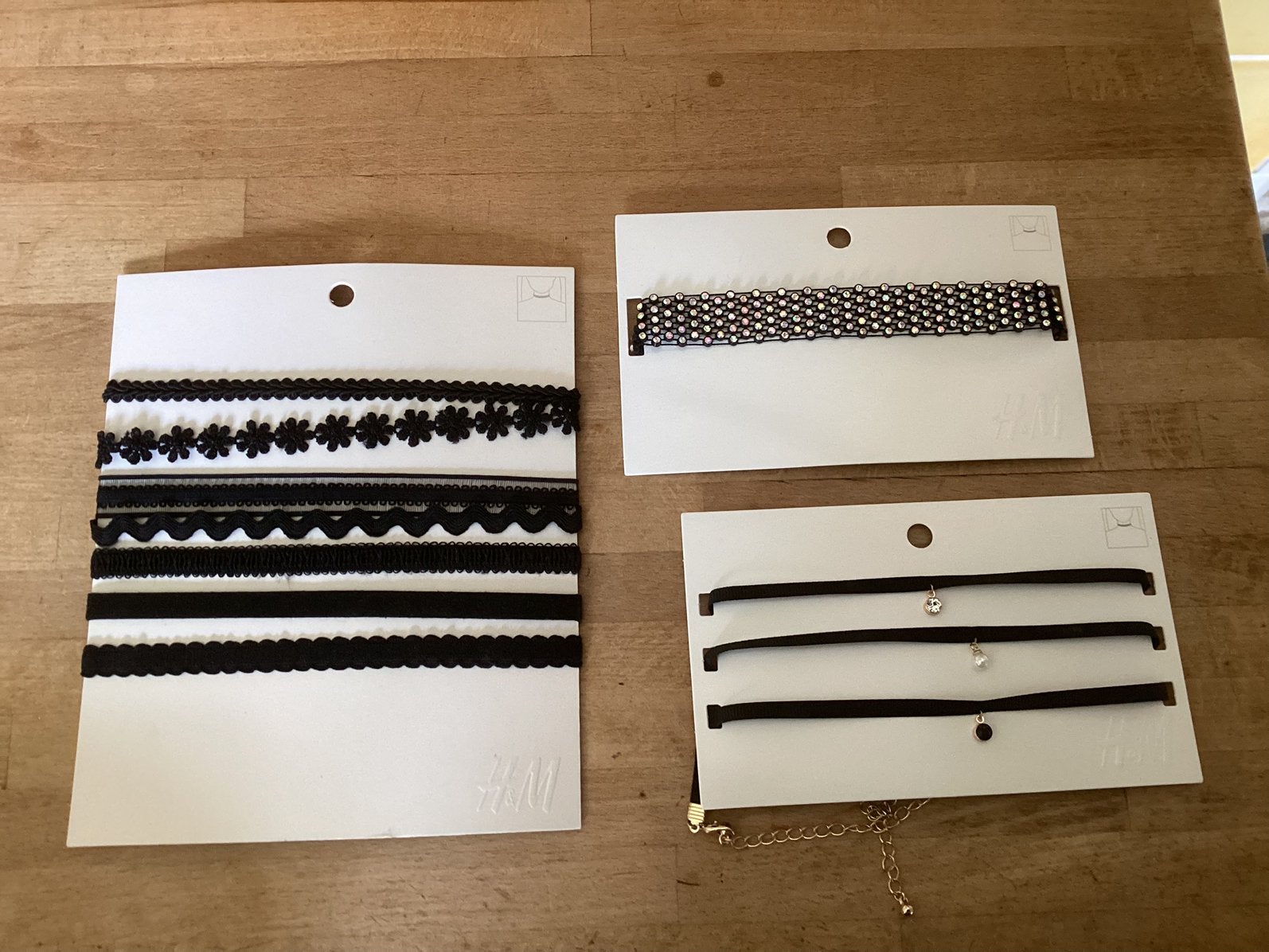 Choker kettingen, Ophalen of Verzenden, Nieuw, Zwart, Overige materialen