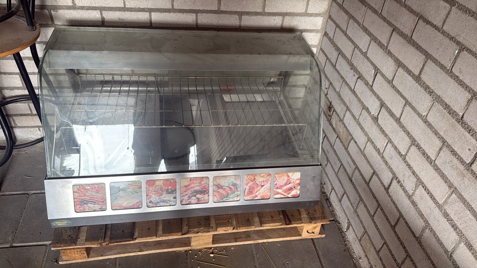 Glazen warmhoud Vitrine voor Horeca - Gebruikt, Ophalen, Gebruikt, Koelen en Vriezen
