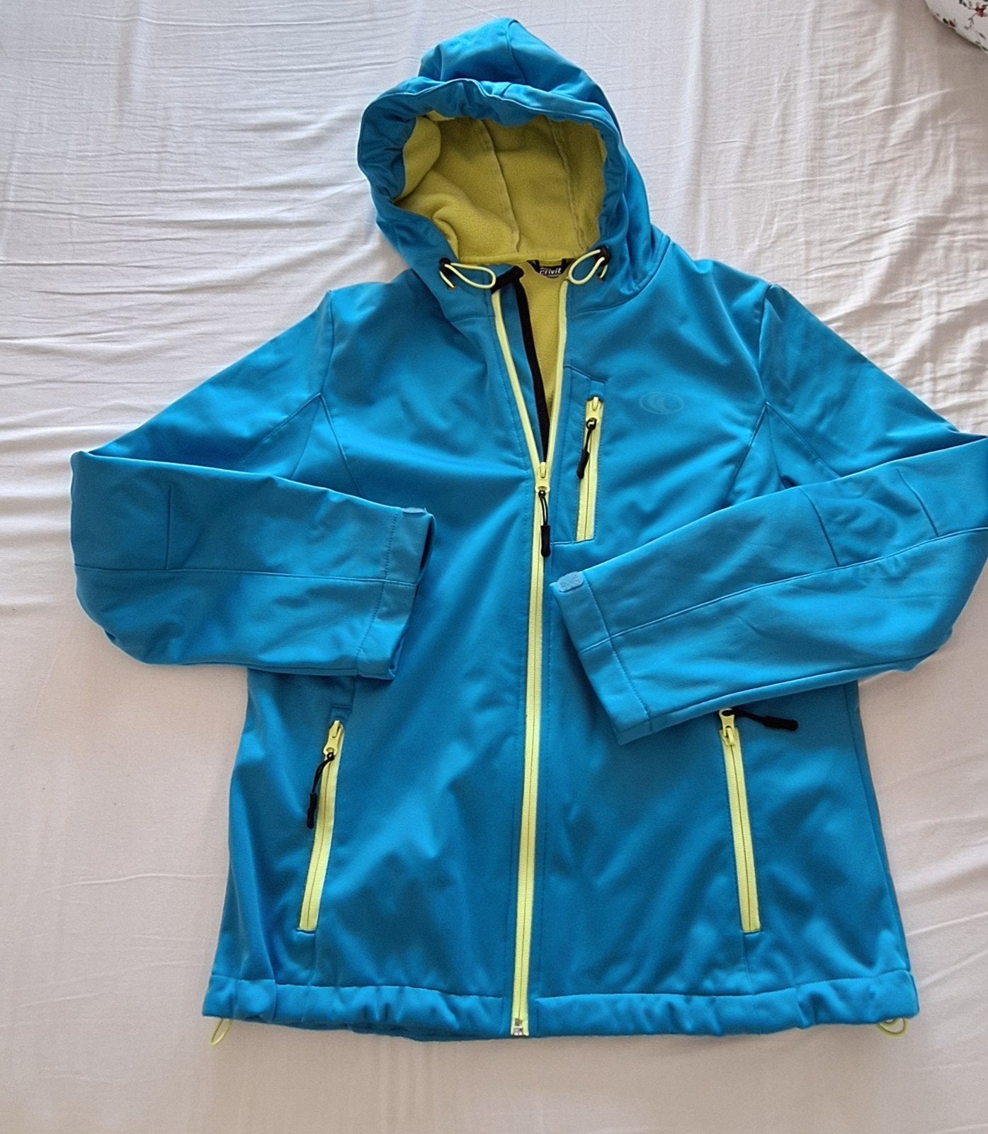 Mooie Outdoor softshell jas dames merk Crivit, Blauw, Ophalen of Verzenden, Maat 42/44 (L), Overige typen