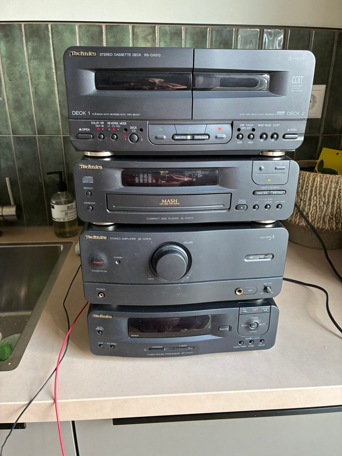 Goed werkende stereo set technics, Audio, Tv en Foto, Stereo-sets, Ophalen, Gebruikt, Overige merken
