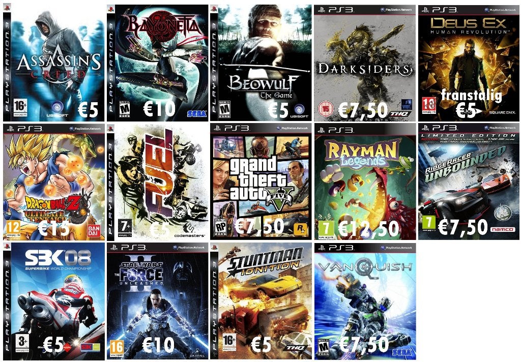 PS3 games, Spelcomputers en Games, 1 speler, Zo goed als nieuw, Vanaf 16 jaar, Ophalen