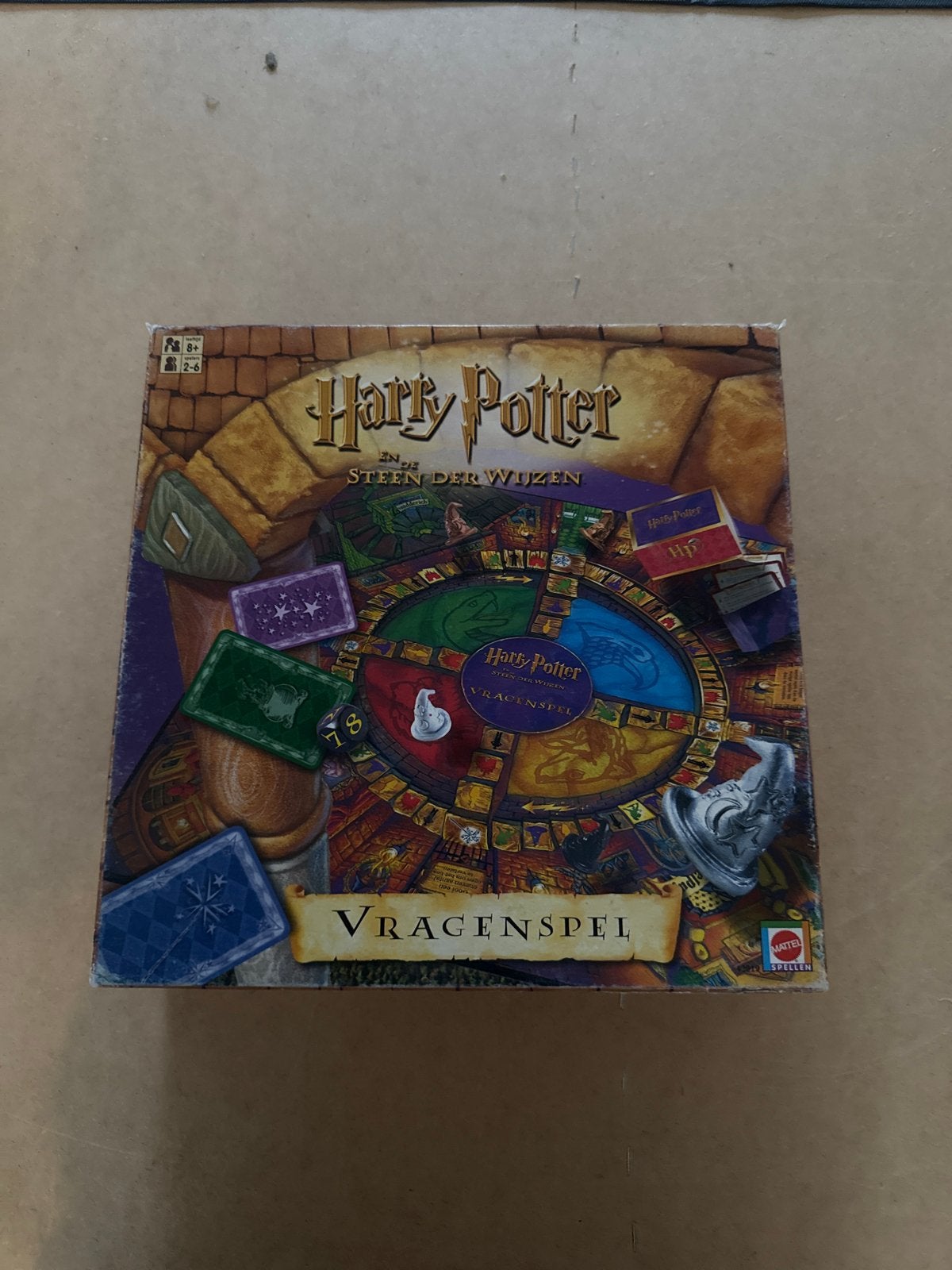 Harry Potter en de Steen der Wijzen Vragenspel, Een of twee spelers, Ophalen of Verzenden, Gebruikt