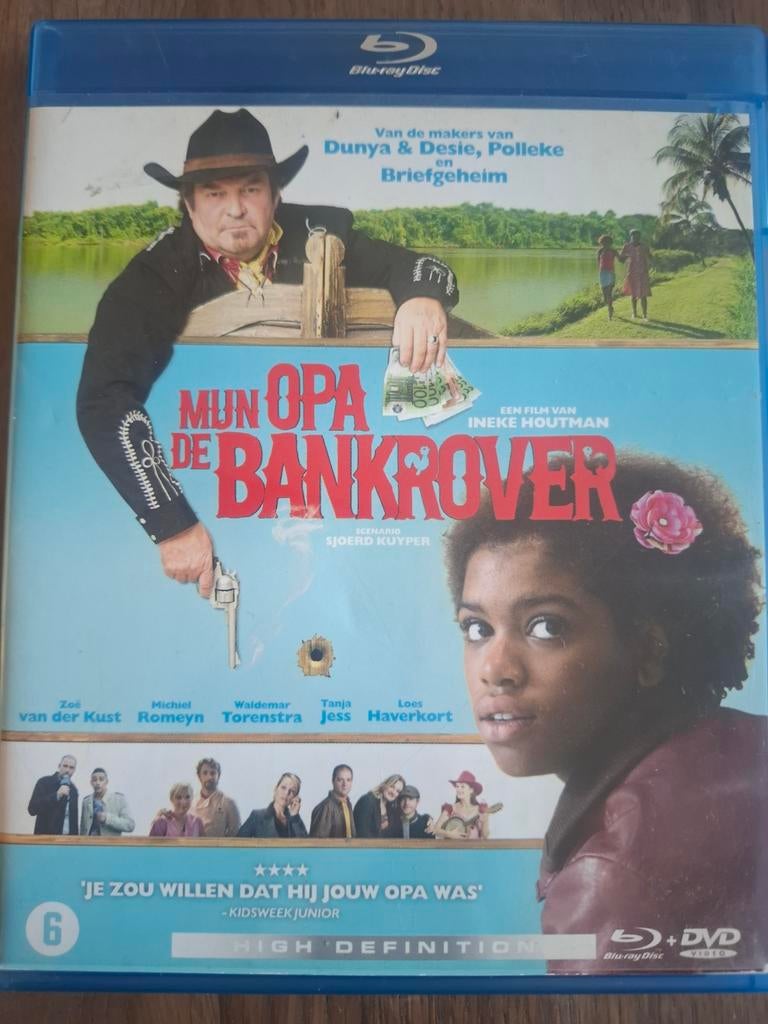Mijn op de bankrover blu-ray, Ophalen of Verzenden, Zo goed als nieuw