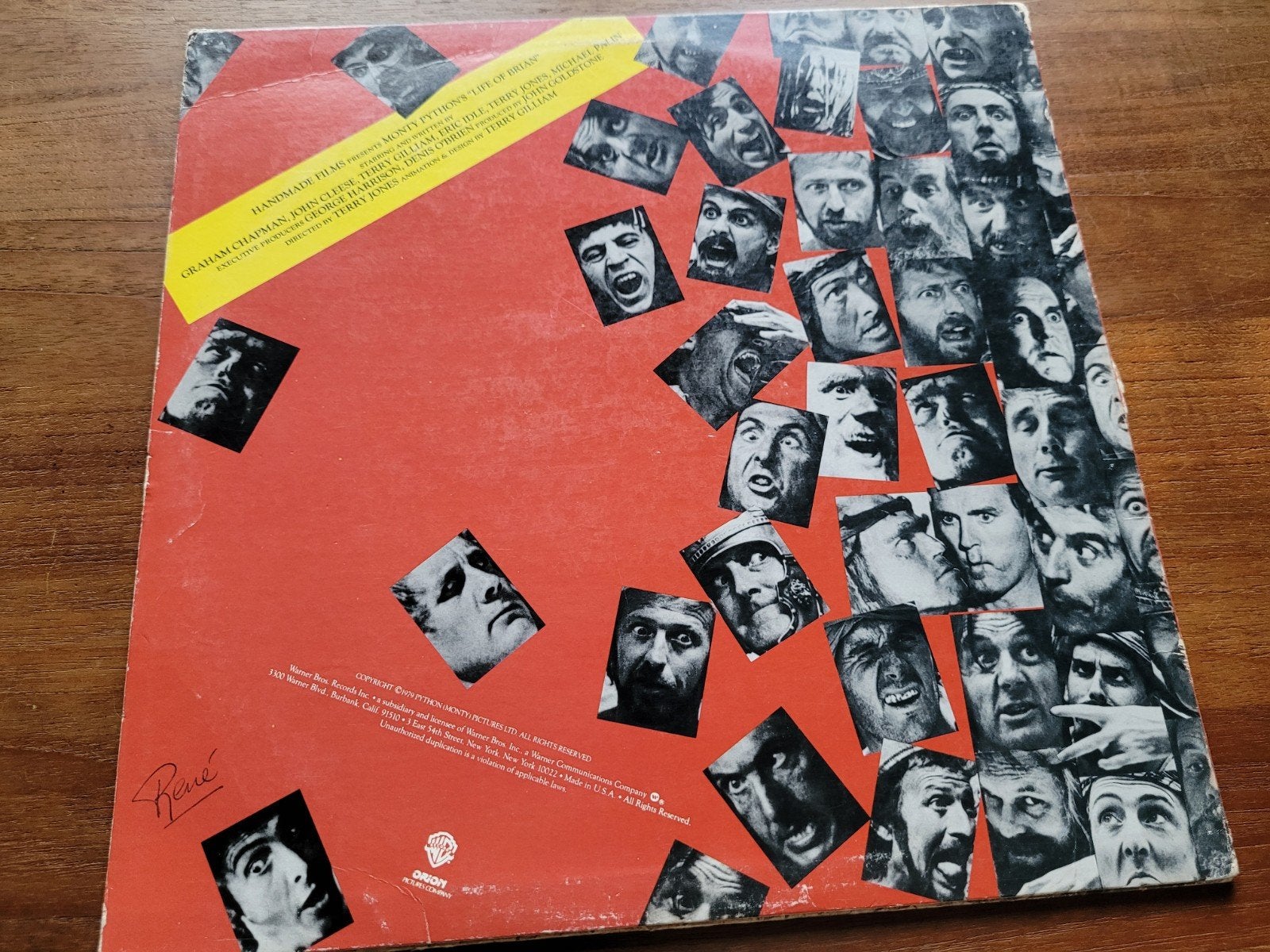 Monty Python's Life of Brian Soundtrack LP (1979), LP, Gebruikt, Soundtrack, Ophalen of Verzenden