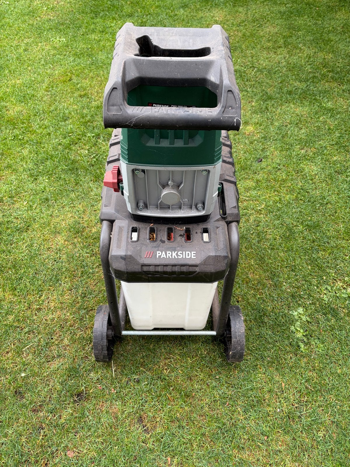Parkside elektrische hakselaar met opvangbak, Ophalen, Gebruikt, Elektrisch, Met opvangbak